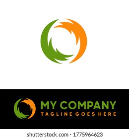Solar logo vector icon illustration
