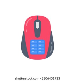 Solar Mouse icon in vector. Illustration