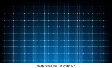 Solar Panel Background. Solar Panel Pattern Vector Illustration. Banner of a set of solar panels as a template for designs in the concept of alternative green energy.