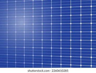 Solar Panel Background. Solar Panel Texture Vector Illustration. 
