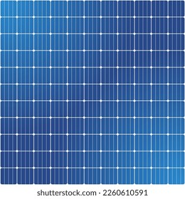 Solar Panel Background. Solar Panel Texture Vector Illustration. 