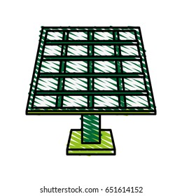 solar panel cartoon
