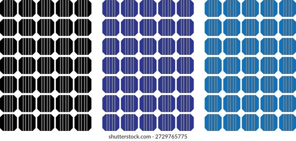 Solarzellen-Arrays mit achteckigen Fotovoltaik-Modulen