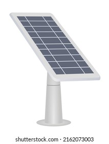 Solar panel charger. vector 
 illustration
