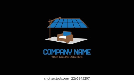 Solar panel company logo Design