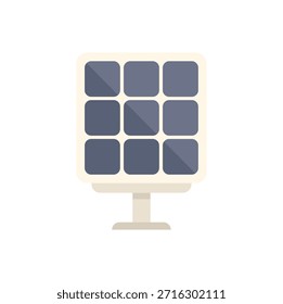 El panel solar está convirtiendo la luz solar en electricidad, ofreciendo una solución de energía sostenible