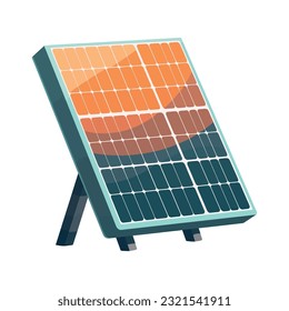 solar panel design over white