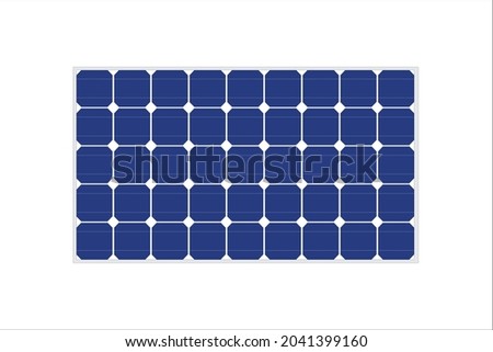 Solar Panel, green energy and renewable concept