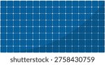 Solar Panel Grid Pattern background vector illustration