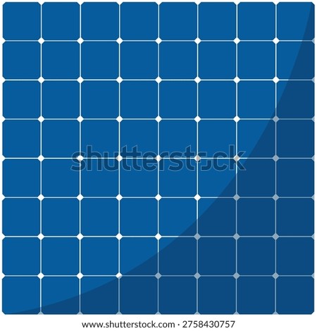Solar Panel Grid Pattern background vector illustration