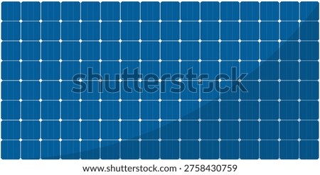 Solar Panel Grid Pattern background vector illustration