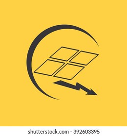 solar panel icon