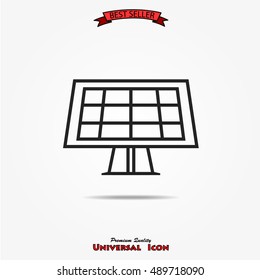 Solar panel Icon