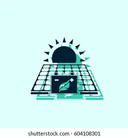 Solar panel Icon