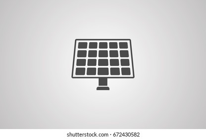Solar panel icon