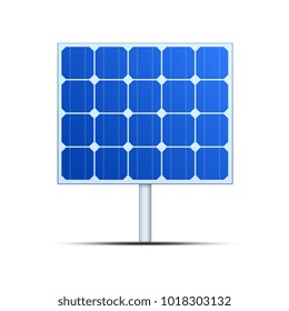 solar panel icon Energy design vector illustration