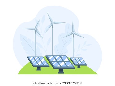 Solar panel icon, illustration vector suitable for many purposes.