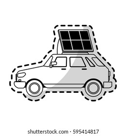solar panel icon image