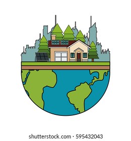 solar panel icon image 