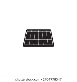 solar panel icon. isolated on white background