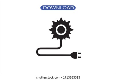 solar panel icon or logo isolated sign symbol vector illustration - high quality black style vector icons.