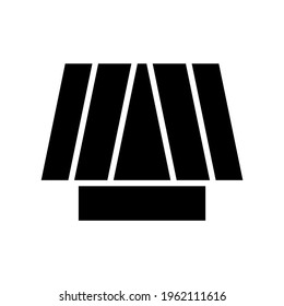 solar panel icon or logo isolated sign symbol vector illustration - high quality black style vector icons
