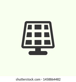 Solar panel icon. New trendy solar panel vector for app, logo, website, ui.