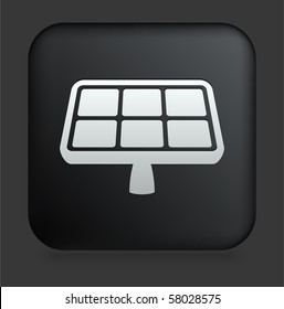 Fotografie-Symbol auf der Square Black Internet Button Original Illustration