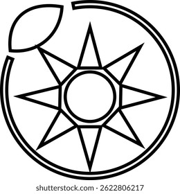 Solar panel icon. power energy. electricity Simple renewable energy solutions cells icon Home, roof pattern. Sun energy battery. environmentally friendly, editable stroke with transparent background
