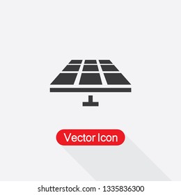 Solar Panel Icon Vector Illustration Eps10