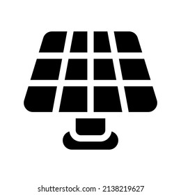 Solar Panel Icon Vector Symbol Design Illustration