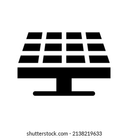 Solar Panel Icon Vector Symbol Design Illustration