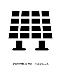 Ilustración de diseño de símbolo del vector del panel solar