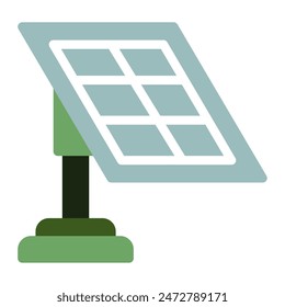 Solar Panel Icon for web, app, infographic, etc