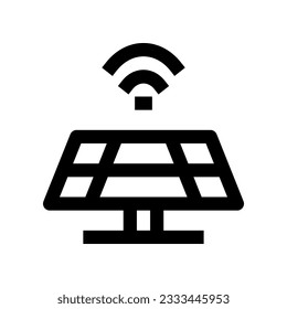 solar panel icon for your website, mobile, presentation, and logo design.