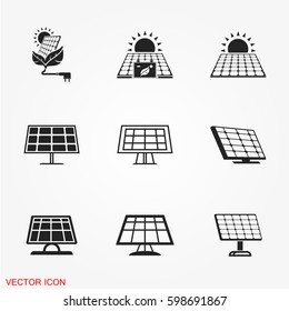 Solar panel Icons