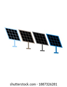 solar panel icon,vector best flat icon.