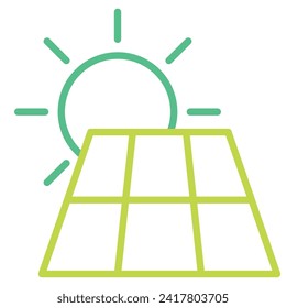 solar panel. illustration graphic of solar panel