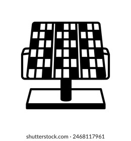 Solar Panel isolated icon. vector illustration