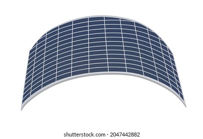 Solar panel isolated. vector illustration