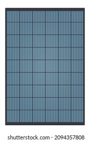 Solar panel isolated. vector illustration