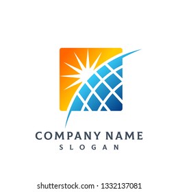 solar panel logo