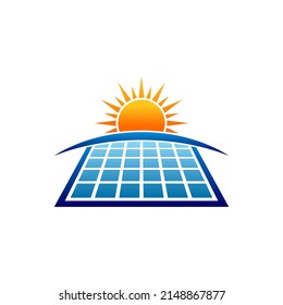 El logotipo del panel solar puede utilizarse para iconos, signos, logotipos, etc.