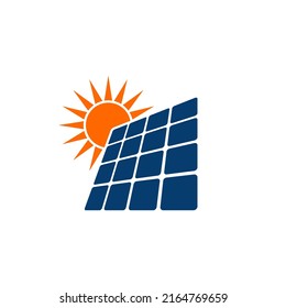 Solar Panel Logo can be use for icon, sign, logo and etc