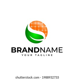 Solar Panel Logo Design, Illustration logo design Company