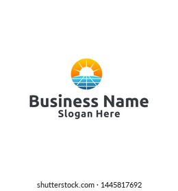 Solar Panel Logo Design Inspiration