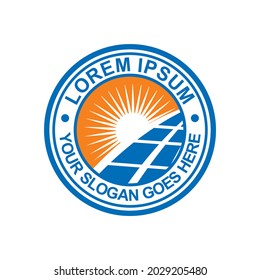 solar panel logo , technology logo