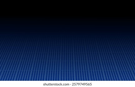 solar panel pattern background, vector illustration isolated on black and blue gradient background.