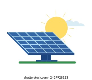 Solar panel power plant renewable sustainable energy generation with sunny panel renewable electricity systems	
