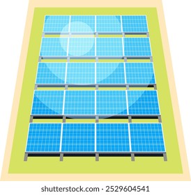 Solar panel, Solar power system, Renewable solution, Eco-friendly, Clean power,illustration, Sustainable technology, Green power, Solar generation, Solar panel design, electricity system,